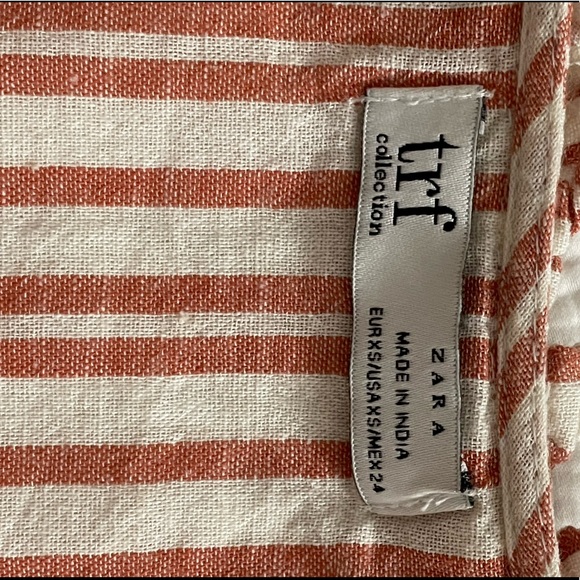 Zara, Striped top, XS - Picture 3 of 3